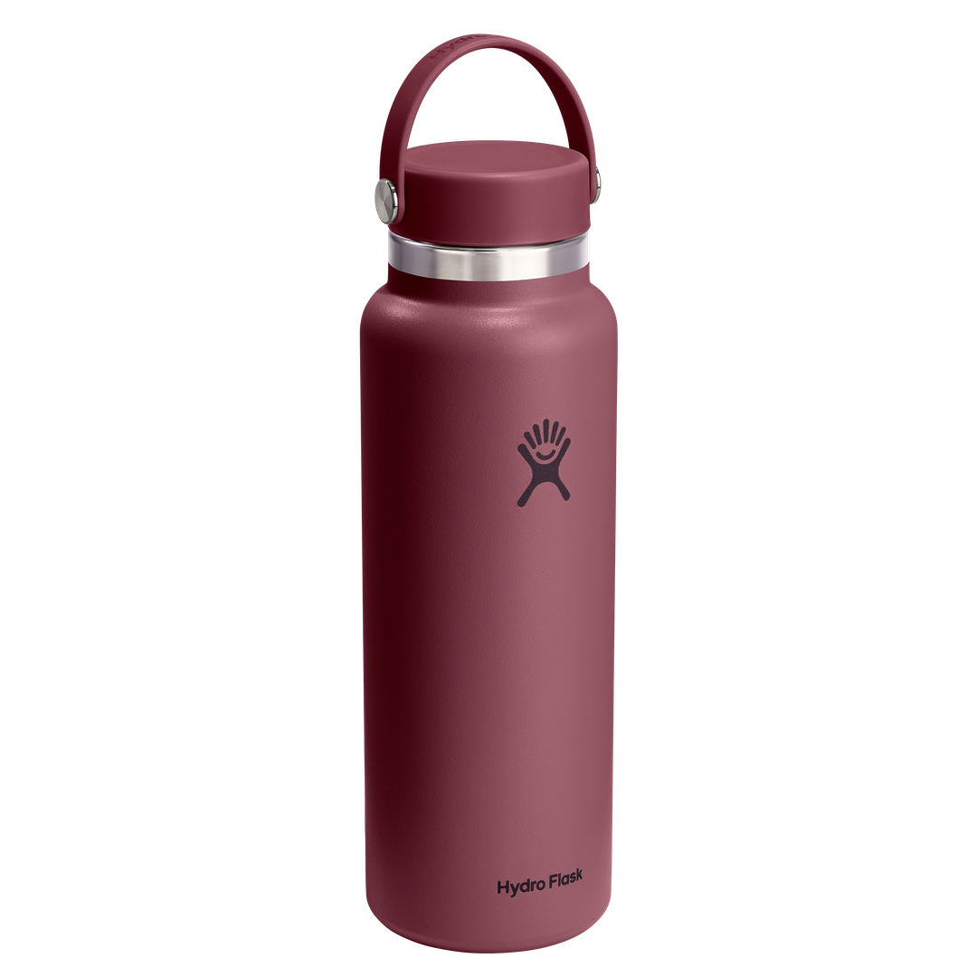 Hydro Flask 40oz Wide Flex Cap Burgundy