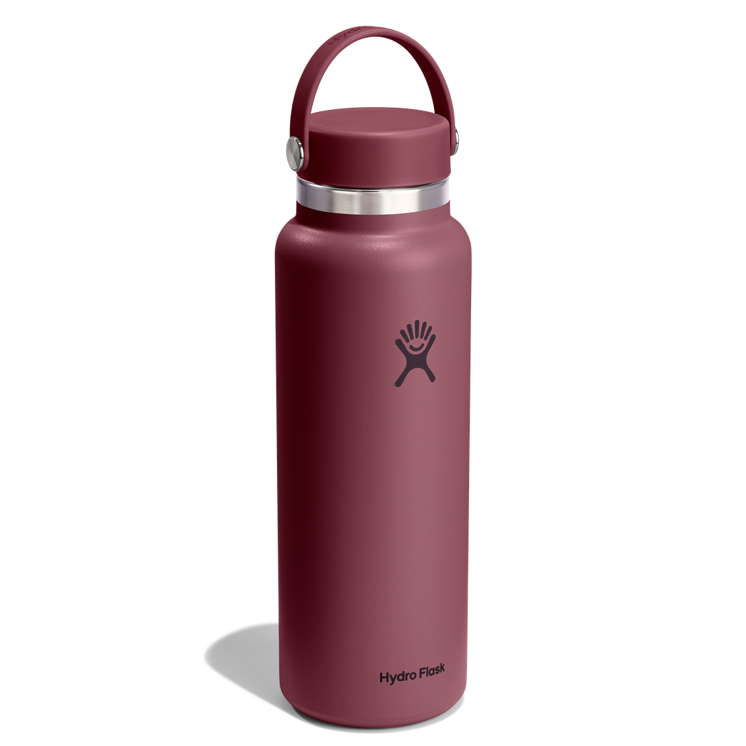 Hydro Flask 40oz Wide Flex Cap Burgundy