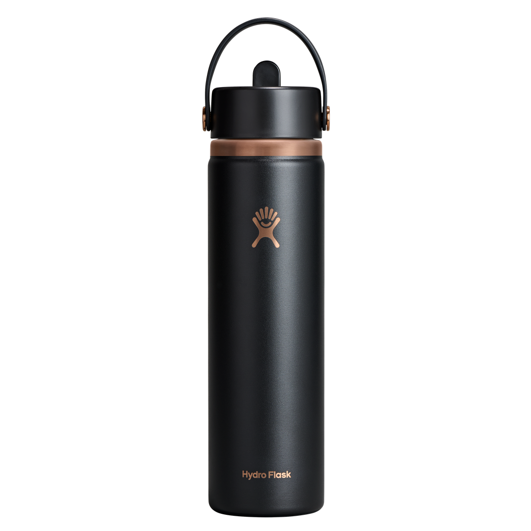 Hydro Flask HYDRO FLASK 24OZ WIDE FLEX STRAW CAP BLACK ARC