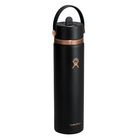 Hydro Flask HYDRO FLASK 24OZ WIDE FLEX STRAW CAP BLACK ARC