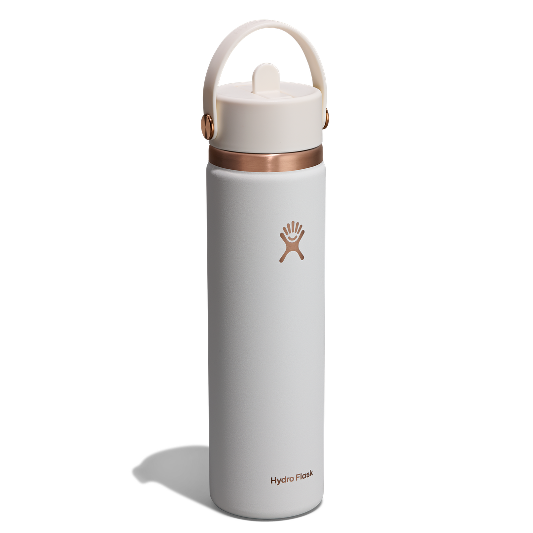 Hydro Flask HYDRO FLASK 24OZ WIDE FLEX STRAW CAP CHALK WHITE ARC