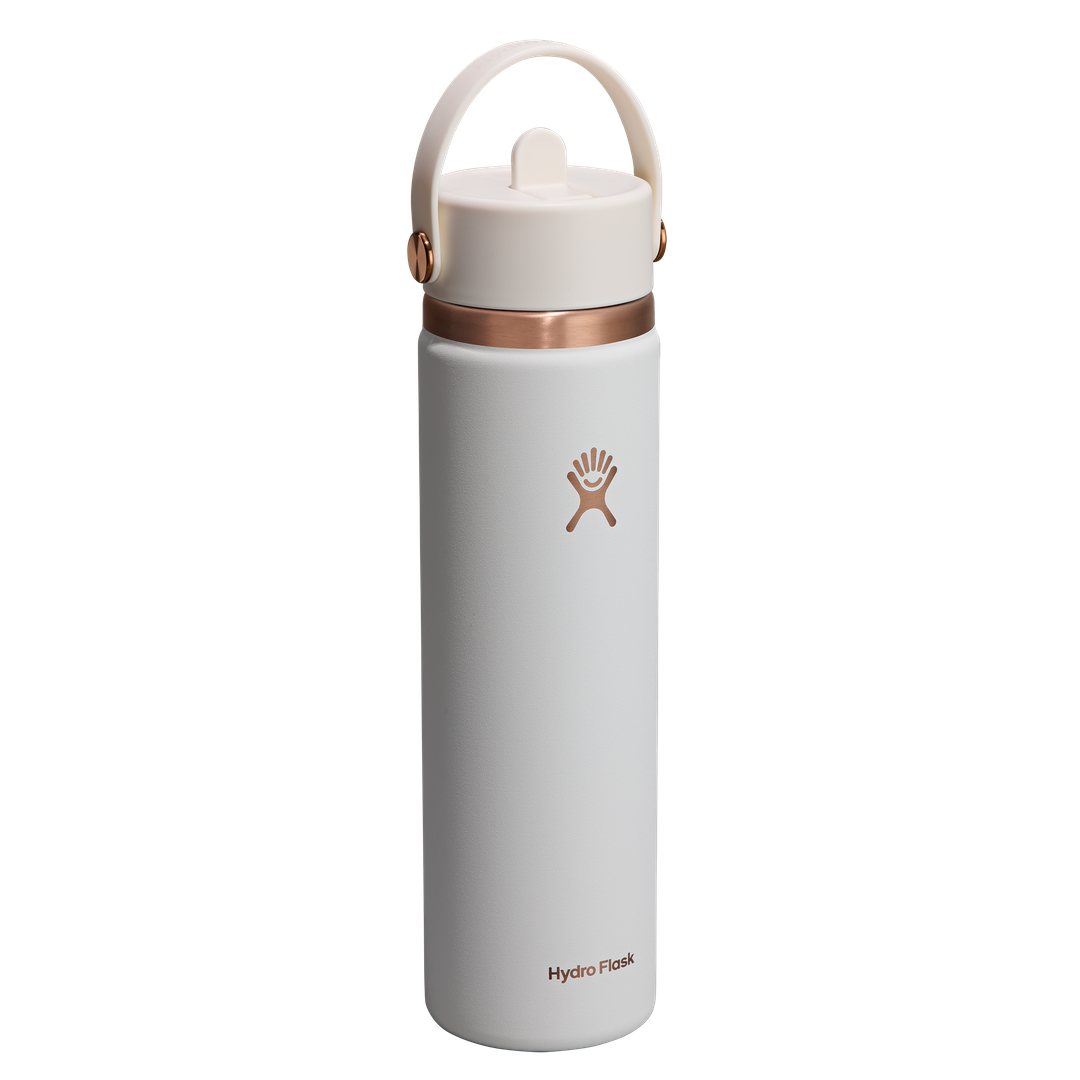 Hydro Flask HYDRO FLASK 24OZ WIDE FLEX STRAW CAP CHALK WHITE ARC