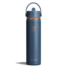 Hydro Flask HYDRO FLASK 24OZ WIDE FLEX STRAW CAP HARBOR BLUE ARC