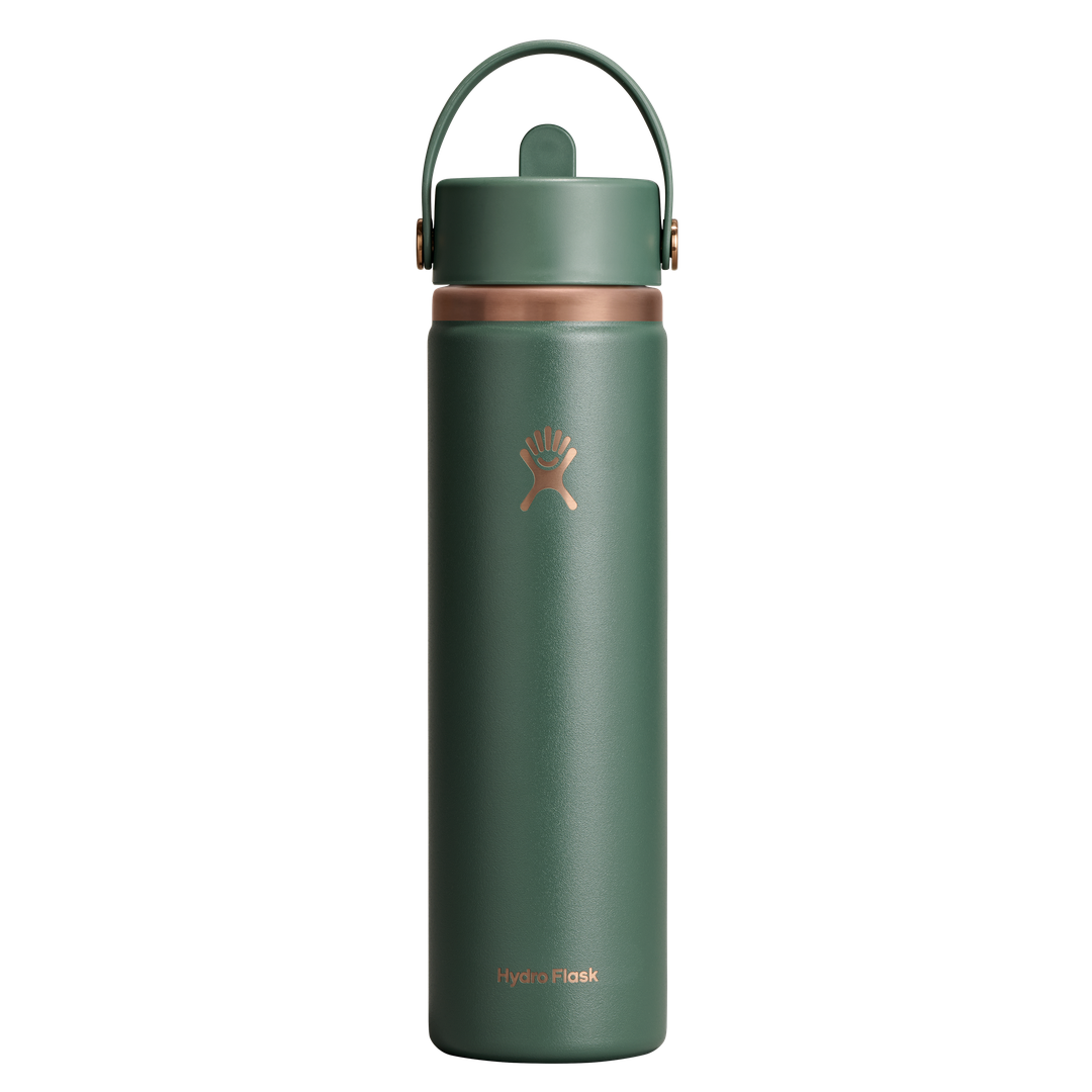 Hydro Flask HYDRO FLASK 24OZ WIDE FLEX STRAW CAP FORESTGREEN ARC