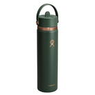 Hydro Flask HYDRO FLASK 24OZ WIDE FLEX STRAW CAP FORESTGREEN ARC