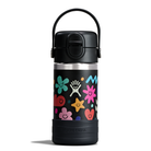 Hydro Flask HYDRO FLASK 12OZ WIDE COVERED CAP AND BOOT DAYDREAM BLACK