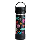 Hydro Flask HYDRO FLASK 18OZ WIDE COVERED CAP AND BOOT DAYDREAM BLACK