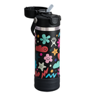 Hydro Flask HYDRO FLASK 18OZ WIDE COVERED CAP AND BOOT DAYDREAM BLACK