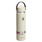 Hydro Flask HYDRO FLASK 24OZ WIDE FLEX STRAW CAP GLITCH WHITE