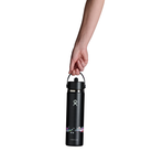 Hydro Flask HYDRO FLASK 24OZ WIDE FLEX STRAW CAP GLITCH BLACK
