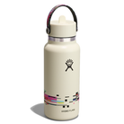Hydro Flask HYDRO FLASK 32OZ WIDE FLEX STRAW CAP GLITCH WHITE