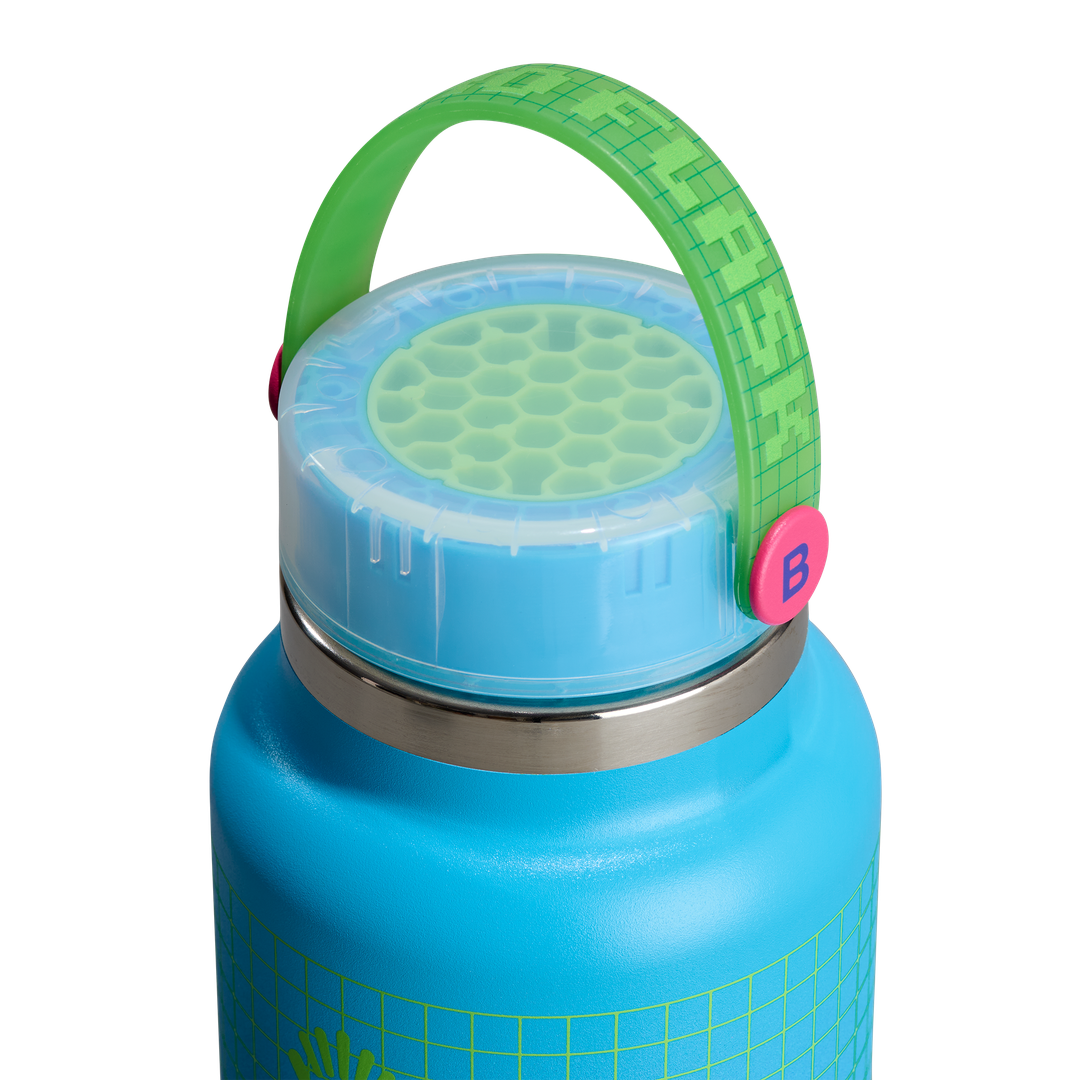 Hydro Flask HYDRO FLASK 32OZ WIDE FLEX CAP ARCADE BLUE