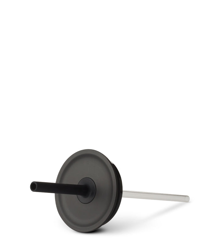 HYDRO FLASK MEDIUM PRESS-IN STRAW LID BLACK