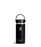 HYDRO FLASK 16 Oz Wide Flex Black 2.0