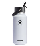 HYDRO FLASK HYDRO FLASK 32 OZ WIDE FLEX STRAW CAP WHITE