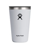 HYDRO FLASK 16 OZ TUMBLER WHITE