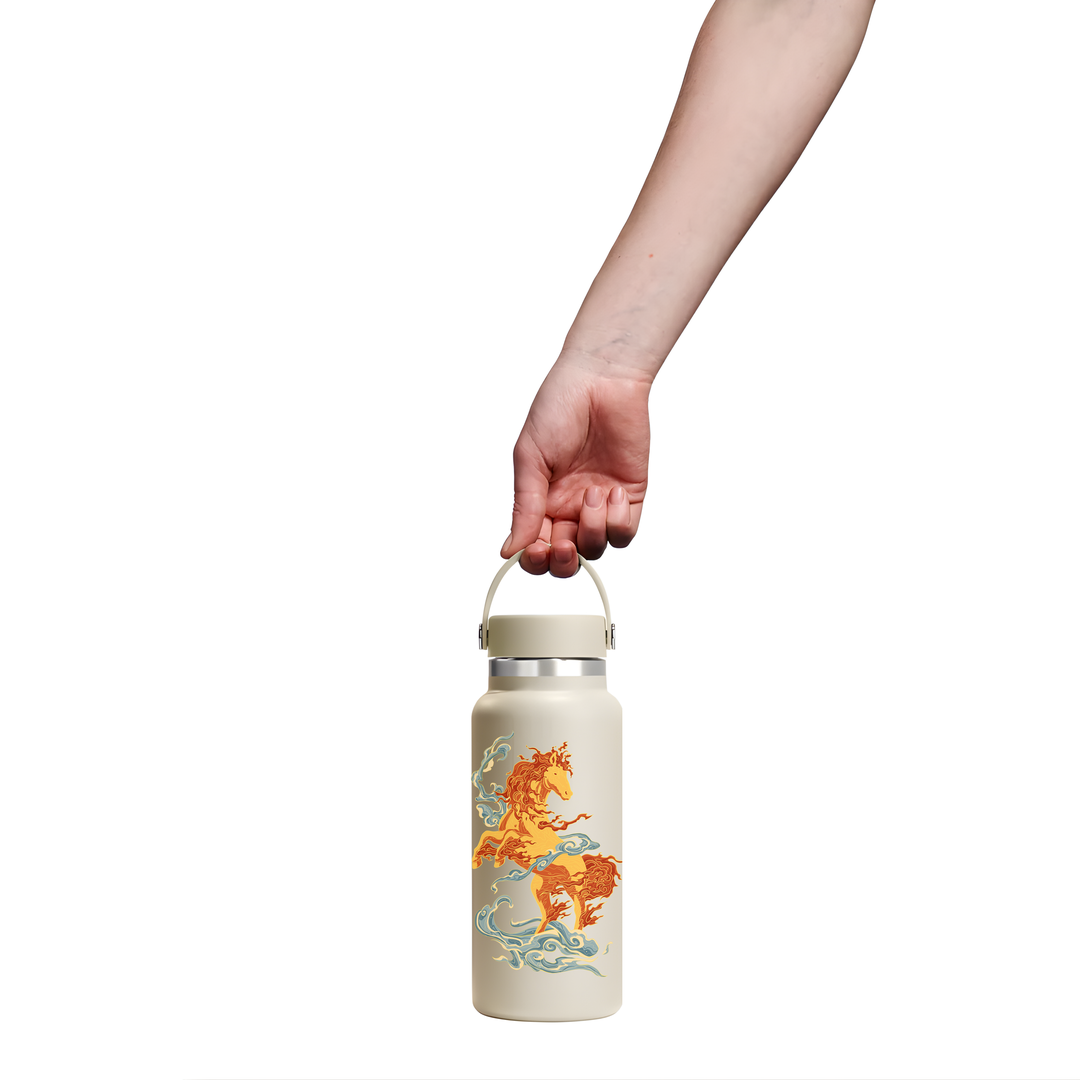 Hydro Flask HYDRO FLASK 32OZ WIDE FLEX CAP CNY COCONUT