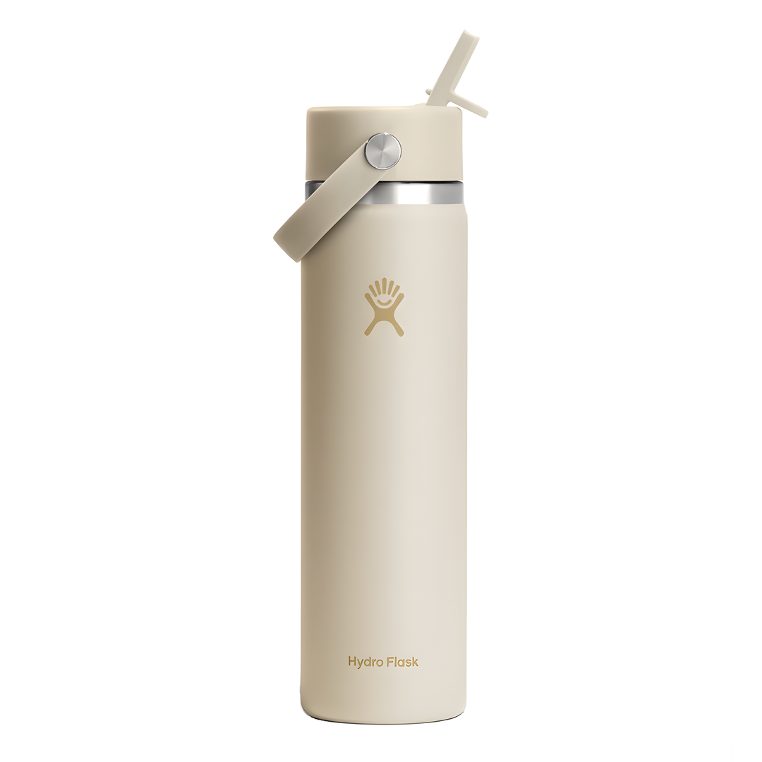 Hydro Flask HYDRO FLASK 24OZ WIDE FLEX STRAW CAP CNY COCONUT