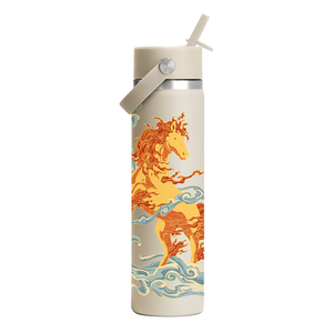 HYDR ACC US W24CFS139-CNY WIDE FLEX STRAW CAP CNY COCONUT BOTTLE 24OZ