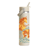 HYDR ACC US W24CFS139-CNY WIDE FLEX STRAW CAP CNY COCONUT BOTTLE 24OZ