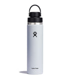 HYDRO FLASK 24 OZ WIDE FLEX CHUG CAP WHITE