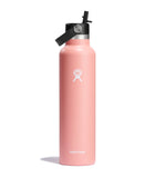 HYDRO FLASK 24OZ STANDARD FLEX STRAW CAP GRAPEFRUIT