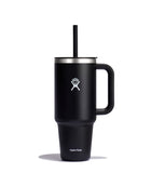 HYDRO FLASK 40OZ ALL AROUND TRAVEL TUMBLER BLACK