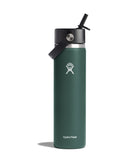 HYDRO FLASK 24OZ WIDE FLEX STRAW CAP FIR