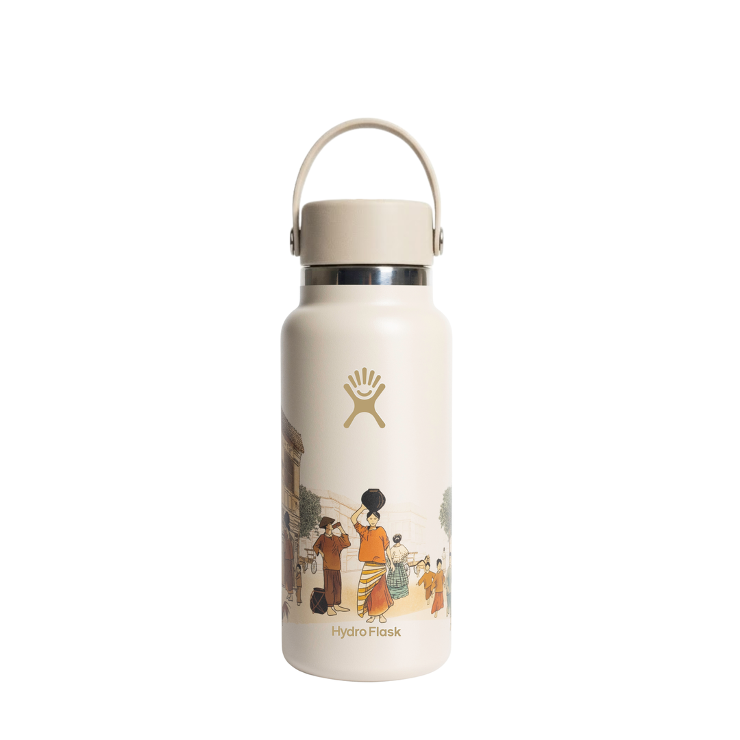 Hydro Flask Wide Flex Cap Mia Water Bottle